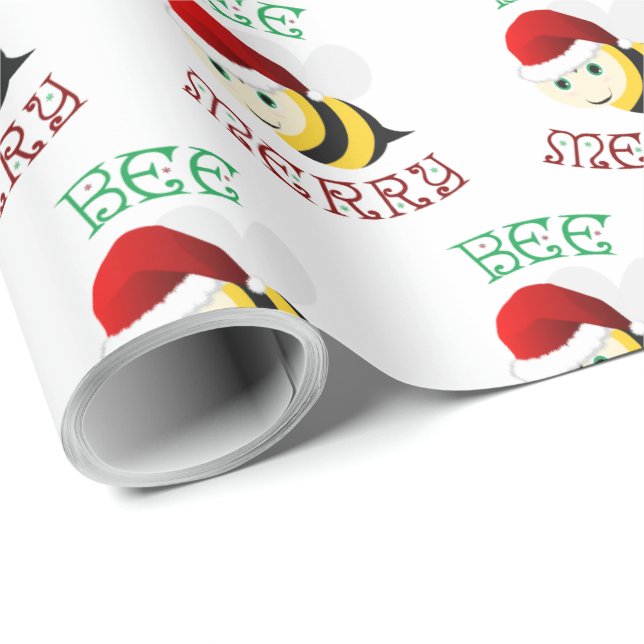 Bin Merry Presentpapper (Rullad Hörn)