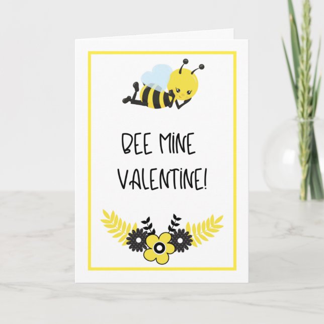 Bin Mine Valentine Card Helgkort (Framsida)