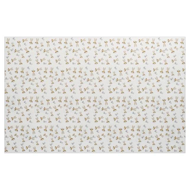 bin mönster tyg (Fat Quarter)