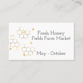 Bin och Beehive Färskt honung Affärskort Visitkort