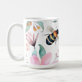 Bin- och blomkaffe kaffemugg