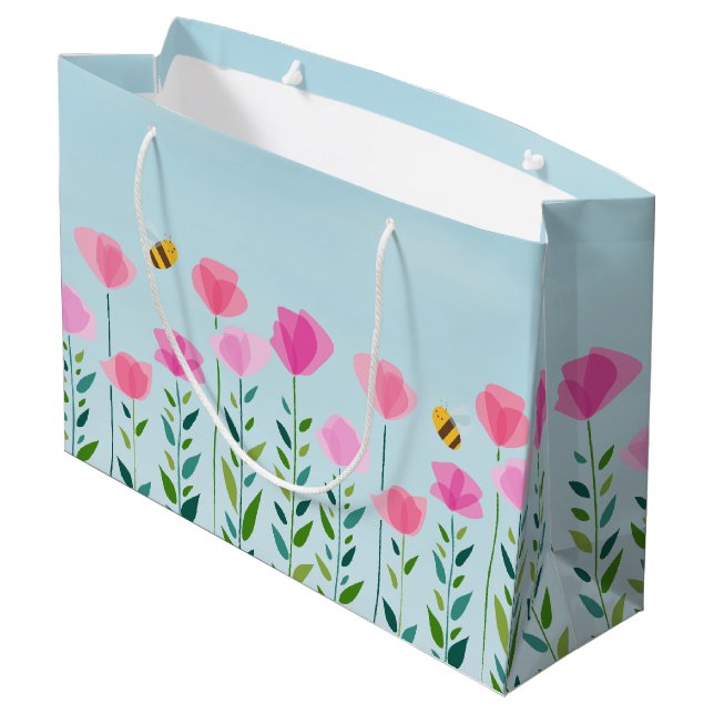 Bin och Blommar (Baksidan Vinklad)