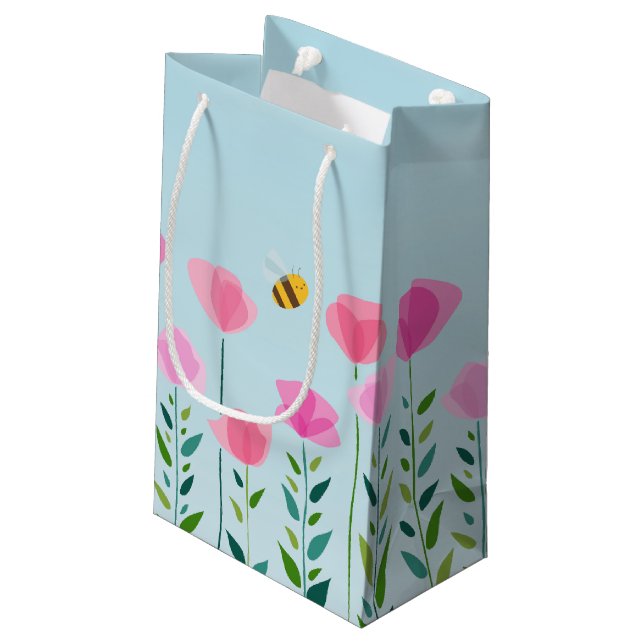 Bin och Blommar (Baksidan Vinklad)
