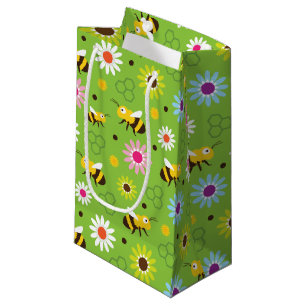 Bin och blommor