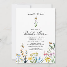 Bin och blommor | Möhippa för vattenfärg