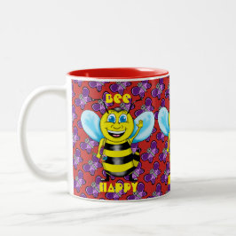 Bin och Butterflies Mugg