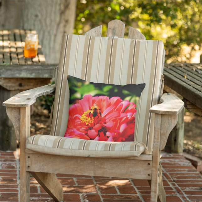 Bin och Coral Zinnia Kudde (Stol)