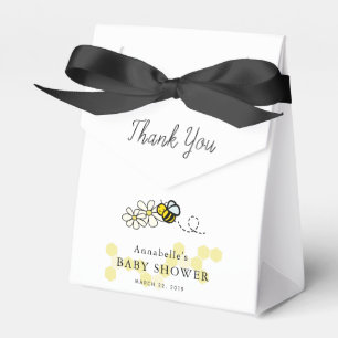 Bin och Daisy Vita babyskor Presentaskar
