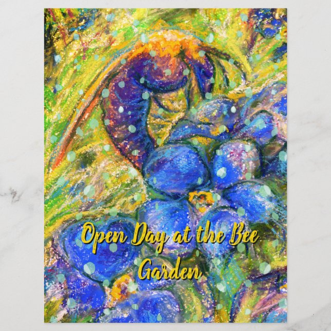 Bin och glöm inte blommorna i trädgården (Framsida)