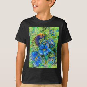 Bin och glöm mig-inte Blommor T-shirt