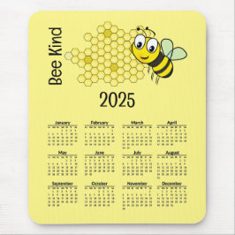 Bin och Honeycomb 2025 Kalender Musmatta