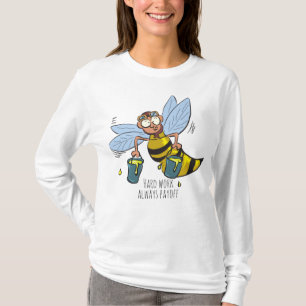 Bin och honung Långärmad T-Shirt