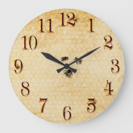 Bin och honungskaka stor klocka