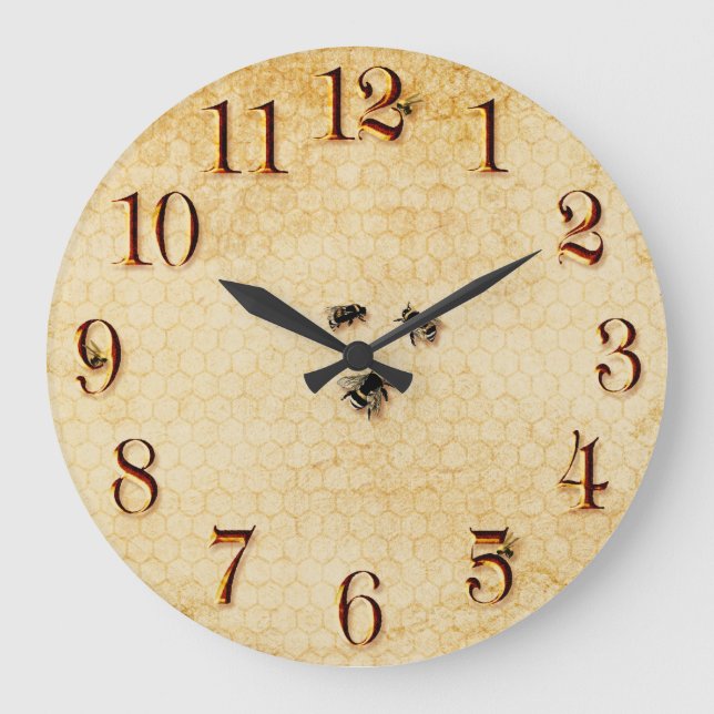 Bin och honungskaka stor klocka (Framsida)