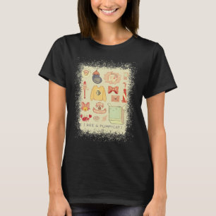 Bin- och hundkrabba Poo Monster Cute Rosa Lila T Shirt