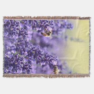 Bin och lavender Throw Blanket Mysfilt