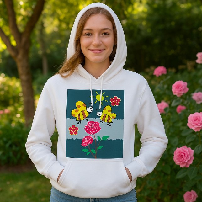 Bin och Ro Blommigt Garden T Shirt (Skapare uppladdad)