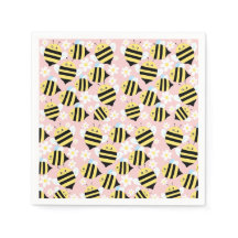 Bin och vita blommor