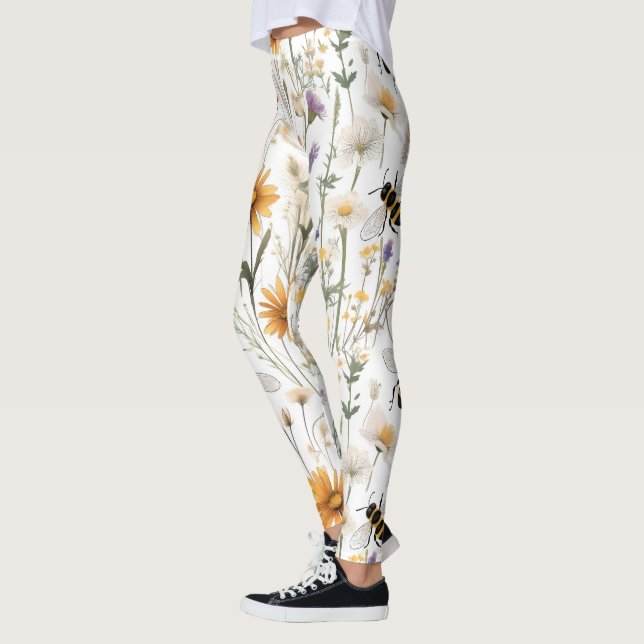 Bin och Wildblommor Leggings (Vänster)