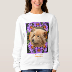 Bin på Aster Flower Ram Skapa ditt eget foto T Shirt