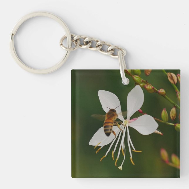 Bin på blommans Nyckelring (Framsidan)