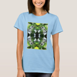 Bin på Bluebell Flower Abstrakt T Shirt