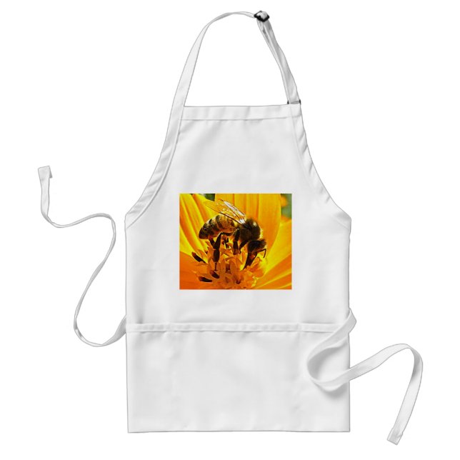 Bin på en blomma förkläde (Framsidan)