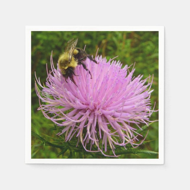 Bin på fuktens natur pappersservett (Framsidan)