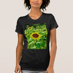 Bin på gult Solros T Shirt