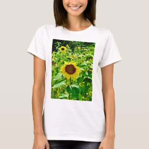 Bin på gult Solros T Shirt