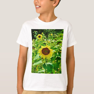 Bin på gult Solros Tee
