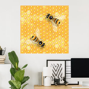 Bin på honeycombi poster