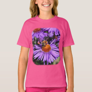 Bin på Lila Aster Nature T Shirt