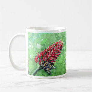 Bin på målning av Crimson Klöver Kaffemugg