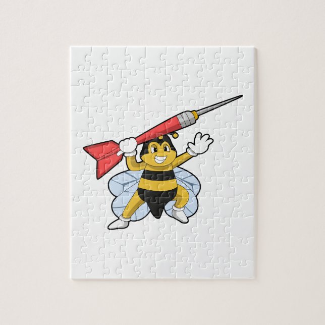 Bin på mörka med Dart.PNG Pussel (Vertikal)