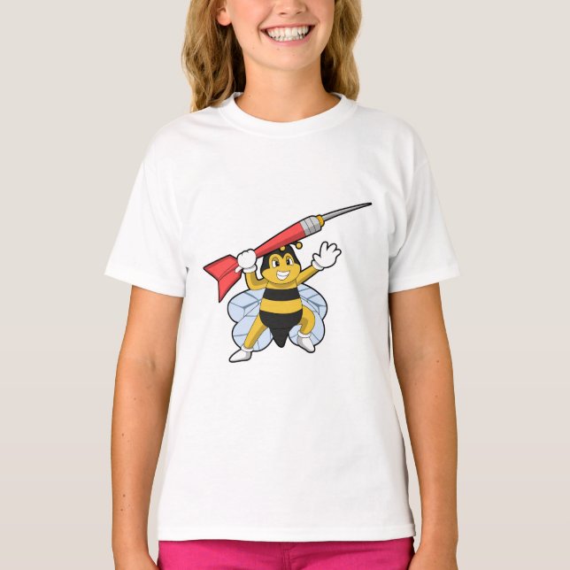 Bin på mörka med Dart.PNG T Shirt (Framsida)