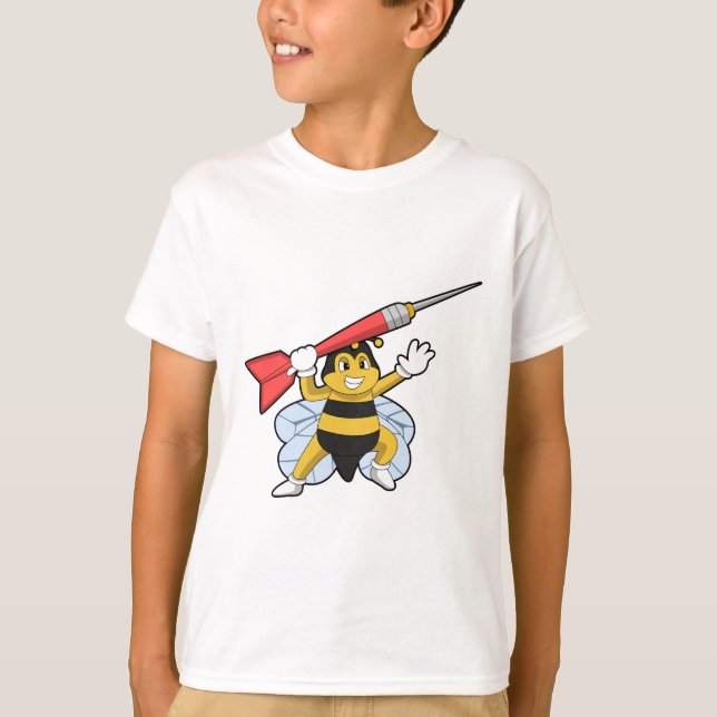 Bin på mörka med Dart.PNG T Shirt (Framsida)