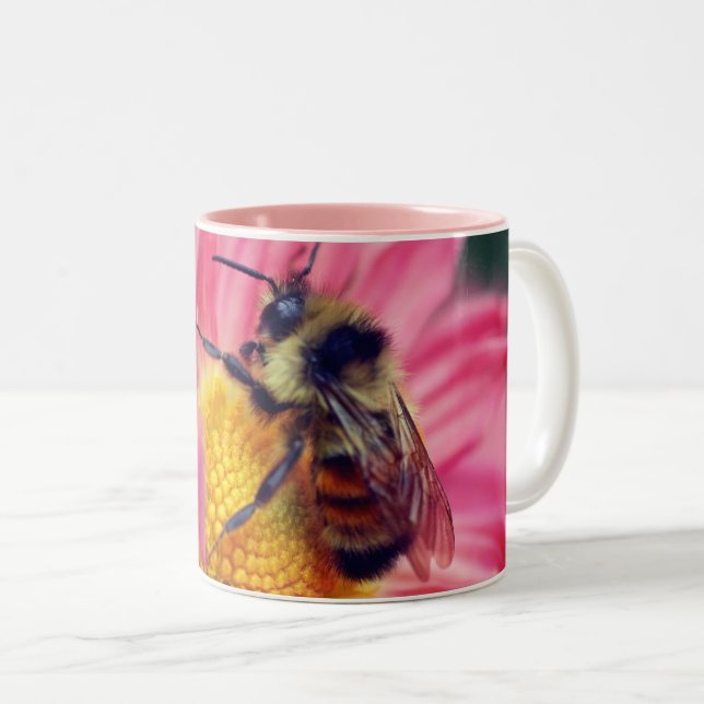 Bin på Rosans Daisy FLODDRA Personlig Två-Tonad Mugg (Framsida höger)