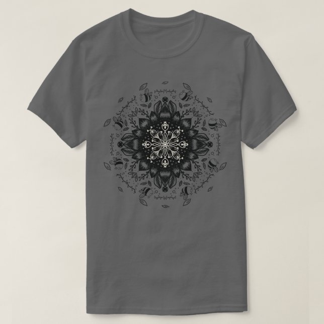 Bin på solrosa 2 t shirt (Design framsida)
