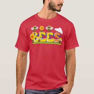 Bin på solrosa 3 t shirt