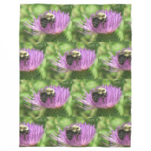 Bin på Thistle Fleece Blanket