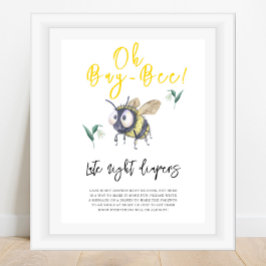 Bin - Sena nattblöjor Poster