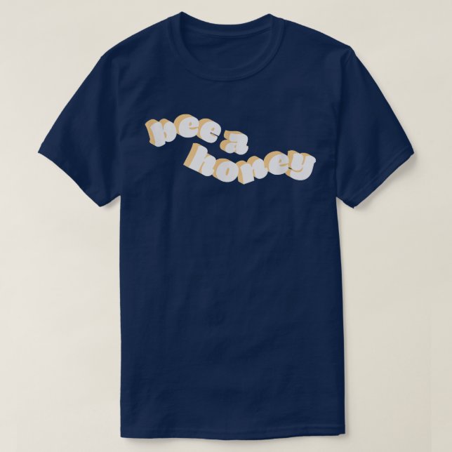 Bin som honungsmotivation t shirt (Design framsida)