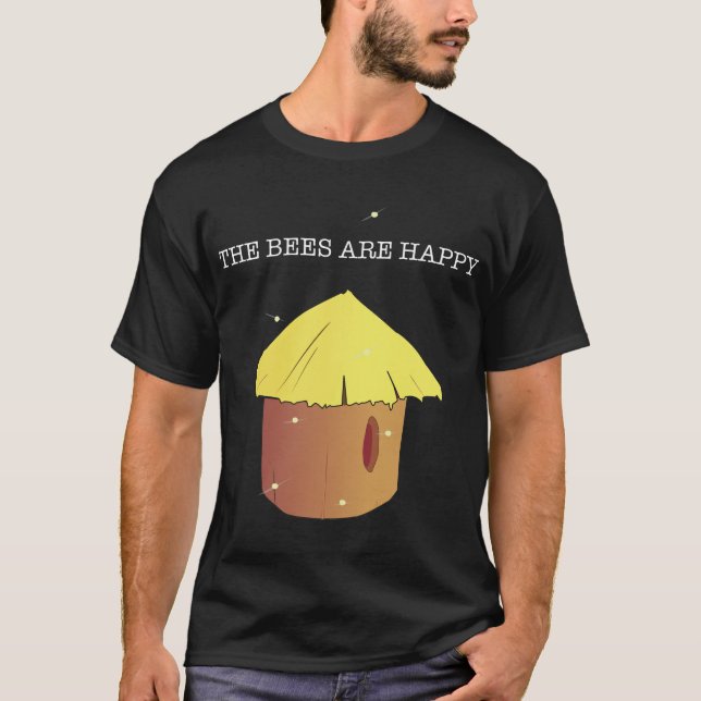 Bina är Lycklig Valheim T Shirt (Framsida)