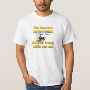 Bina försvinner, äta din honung t-shirt