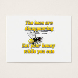 Bina försvinner visitkort