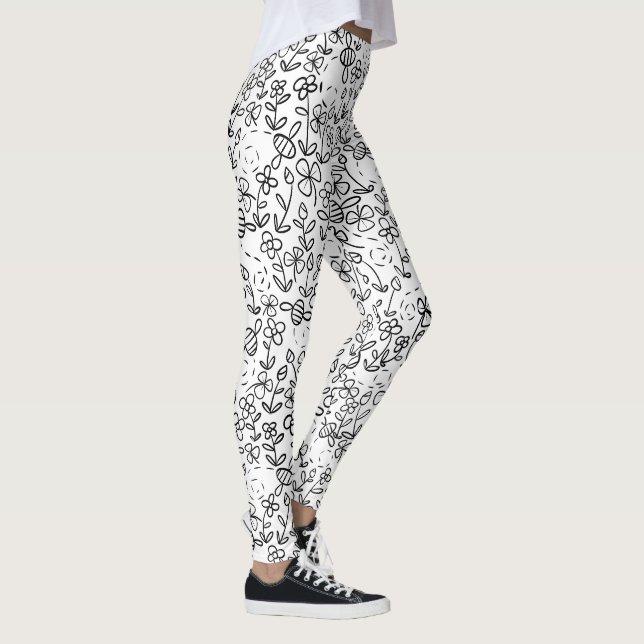 Bina i trädgården leggings (Höger)