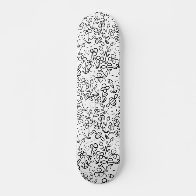Bina i trädgården mini skateboard bräda 18,5 cm (Framsida)