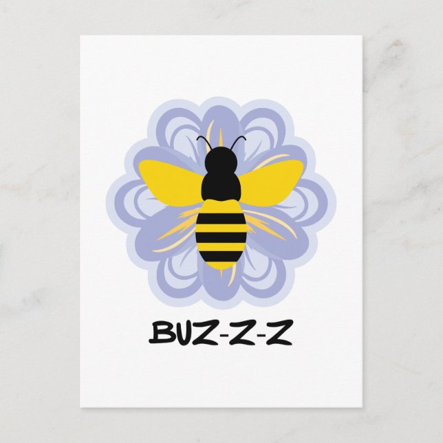 Bina Insekter bibibibibibibiodlare Älskare Vykort (Framsida)