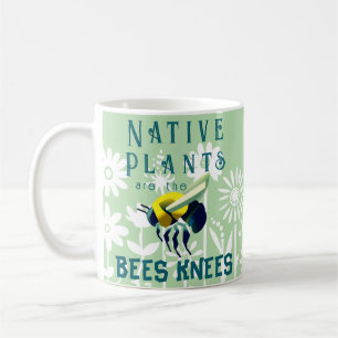 Bina Knees är inhemska växter Kaffemugg